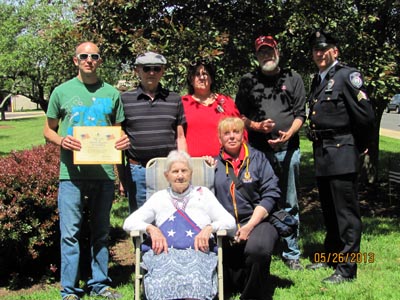 Robin Miller Family-Mother Betty Anne seated